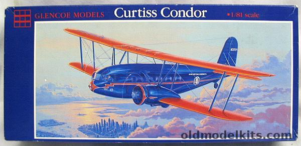 Glencoe 1/82 Curtiss Condor - Argentine Navy / Byrd / American Airways - (ex ITC), 06101 plastic model kit